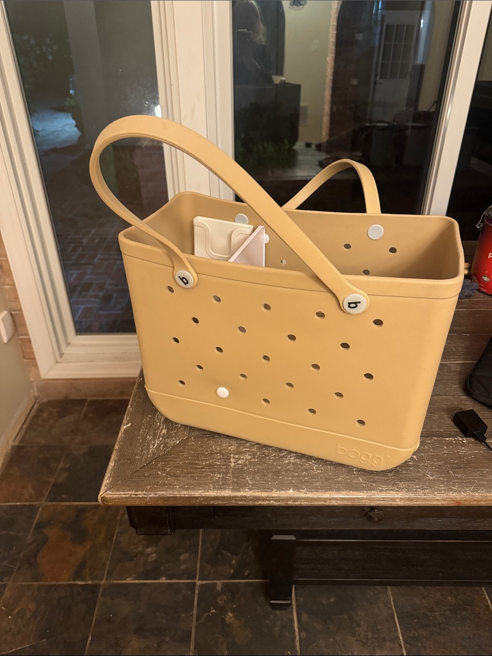 BOGG BAG Perforated Tote in Tan